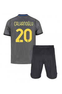 Inter Milan Hakan Calhanoglu #20 Jalkapallovaatteet Lasten Kolmas peliasu 2026-27 Lyhythihainen (+ Lyhyet housut)